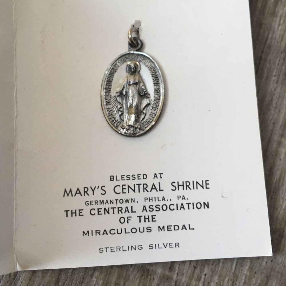 Sterling Chapel, Miraculous Medal, Sterling Silver Re… Gem